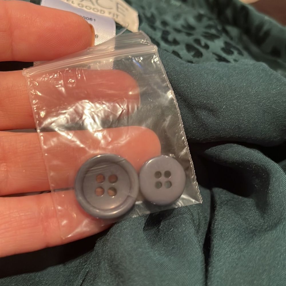 L*Space Green Bennytt Viscose Blazer Ultramarine Emerald Green Leopard Print 6 - Picture 12 of 13